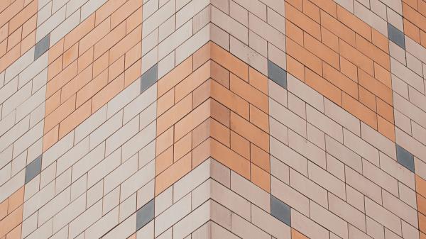 Wall Brick Pattern Wallpaper