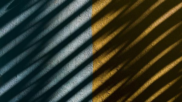 Wall Strip Shadows Wallpaper