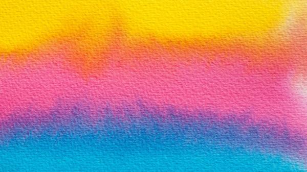 Watercolor Stripes Multicolored Wallpaper