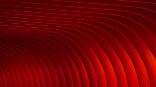 Wavy Ribbed Surface Wallpaper