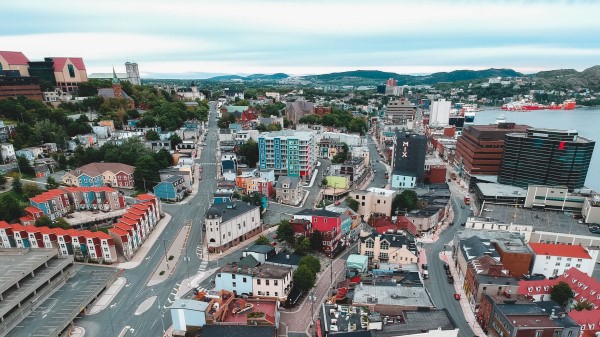 Buildings City Roads wallpaper