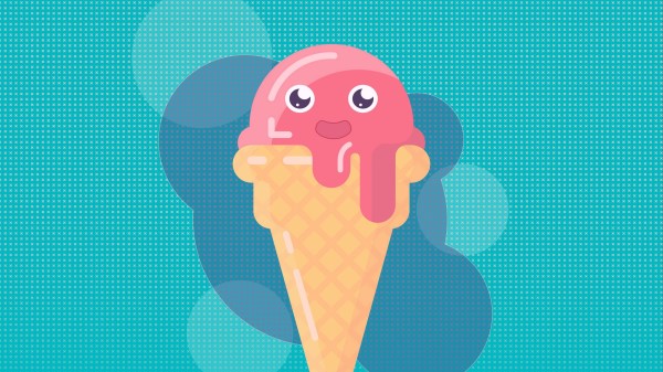 Ice Cream Horn Funny wallpaper