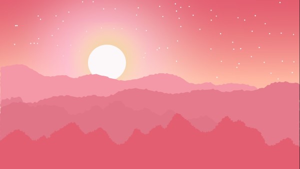 Sun Mountains Horizon wallpaper