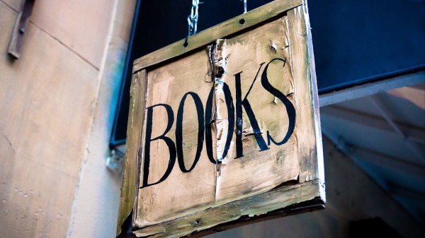 Books Inscription Signboard wallpaper