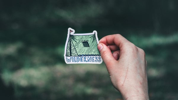 Camping Inscription Words wallpaper