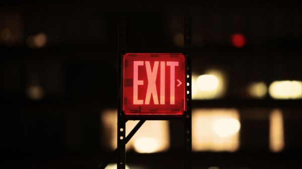 Exit Inscription Pointer wallpaper