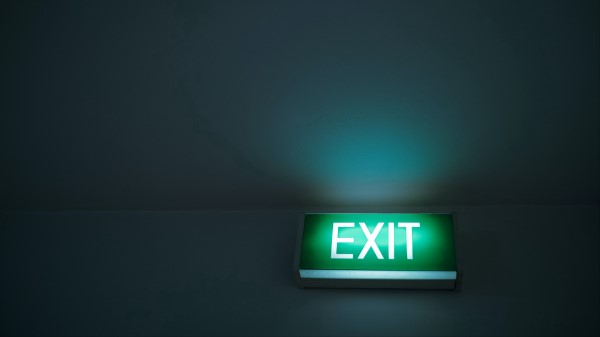 Exit Sign Glow wallpaper