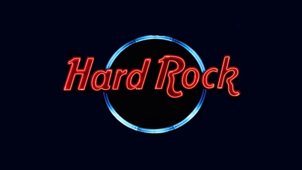 Hard Rock Neon Inscription wallpaper