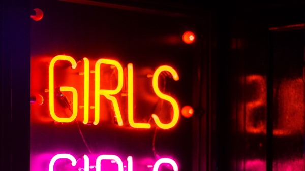 Inscription Neon Backlight Light wallpaper