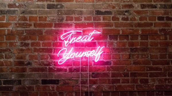 Inscription Phrase Neon wallpaper