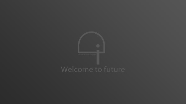 Logo Welcome To Future Inscriptio wallpaper