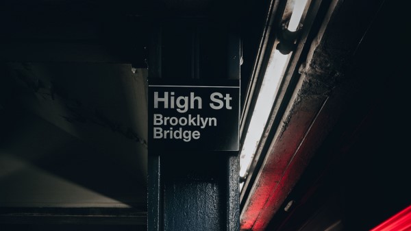 Metro Station Inscription wallpaper