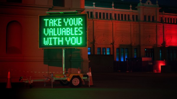 Neon Text Phrase wallpaper