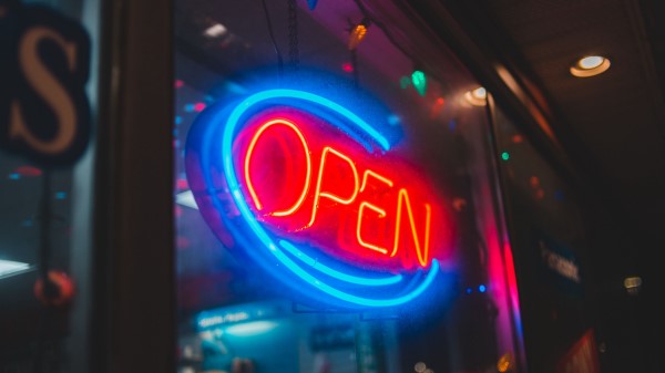 Open Sign Neon wallpaper