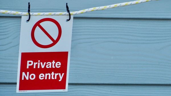 Prohibited Sign Text wallpaper