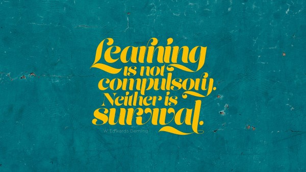 Quote Learning Saying Wallpaper