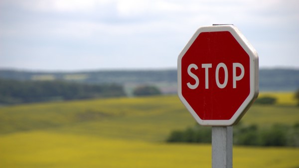 Stop Sign Pointer wallpaper