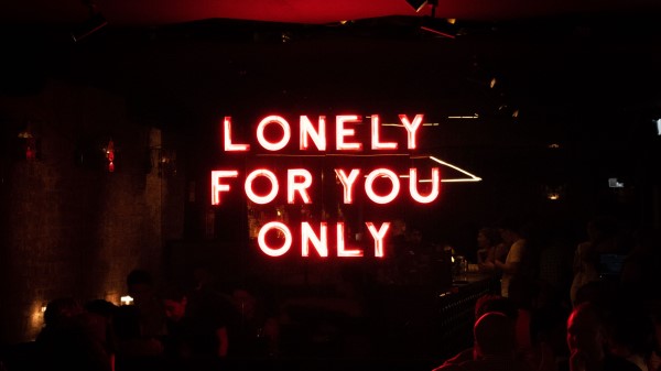 Text Neon Dark wallpaper