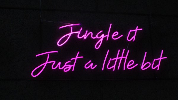 Text Neon Glow Image wallpaper