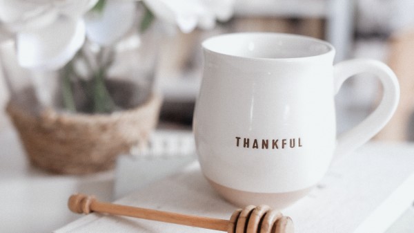 Thankful Word Cup wallpaper