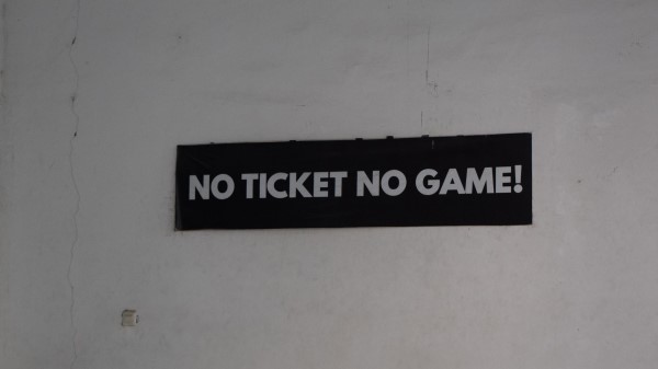 Ticket Game Inscription wallpaper