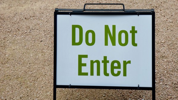 Warning Phrase Inscription wallpaper