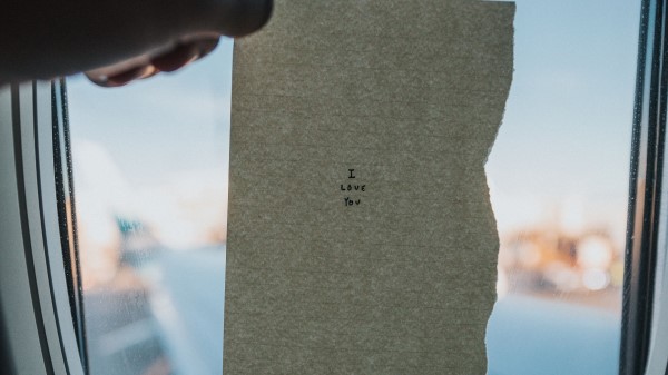 Window Paper Inscription wallpaper