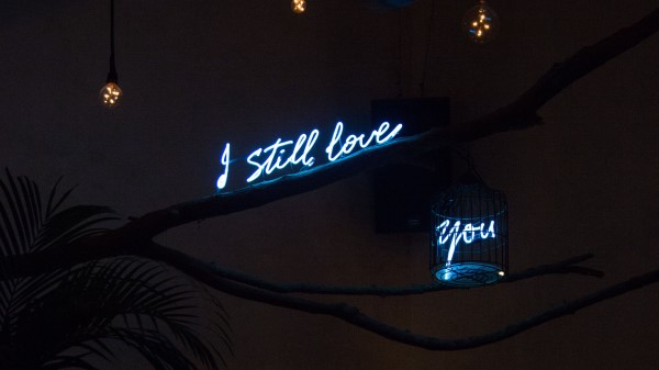 Words Love Neon wallpaper