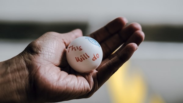 Words Tennis Ball Hand wallpaper