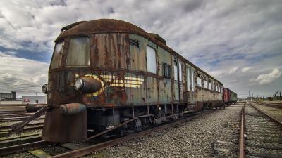 Abandoned Train Wallpaper
