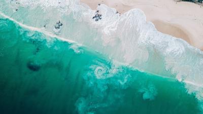 Beach Aerial Wallpaper