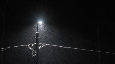 Blizzard Electric Rain Photography Wallpaper
