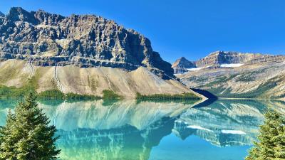 Bow Lake Alberta Wallpaper