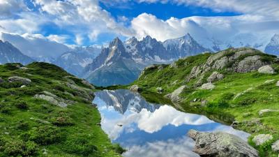 Chamonix Mont Blanc France Wallpaper