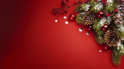Christmas Ornaments Wallpaper