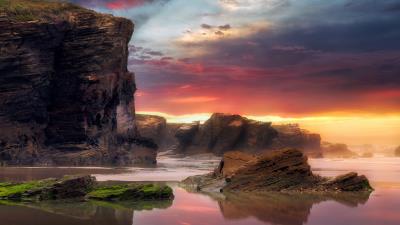 Cliff 4k Wallpaper Wallpaper