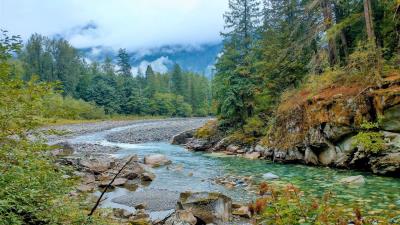 Coquihalla River British Columbia Wallpaper