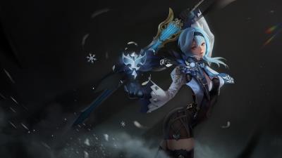 Eula Genshin Impact 4k Wallpaper Wallpaper