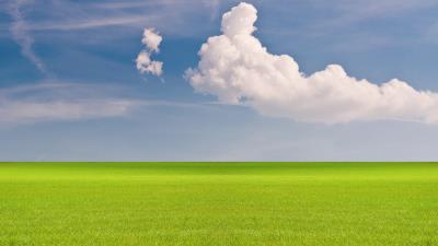 Grass Sky Cloud Landscape Hd Wallpaper Wallpaper