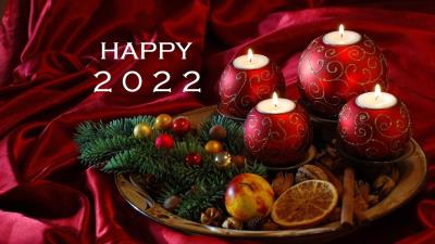 Holiday New Year 2022 Hd Wallpaper