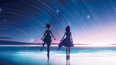 Hoshimachi Suisei Hololive Azki Virtual Youtuber Wallpaper