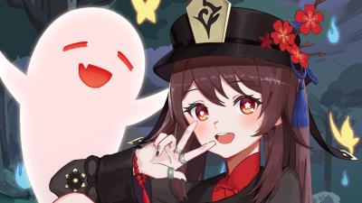 Hu Tao Genshin Impact Video Game Wallpaper