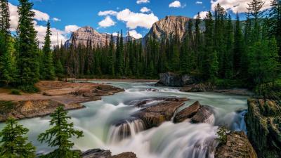 Kicking Horse River Yoho National Park Wallpaper