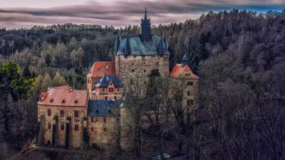 Kriebstein Castle Saxony Wallpaper