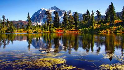 Lake Mountain Water Photography Wallpaper