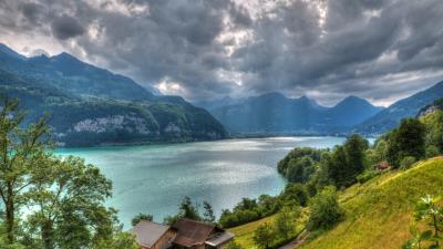 Lake Walensee Switzerland Wallpaper