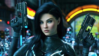 Love My Guns Fantasy 5k Wallpaper Wallpaper