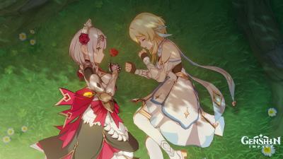 Lumine Noelle Genshin Impact 4k Wallpaper Wallpaper