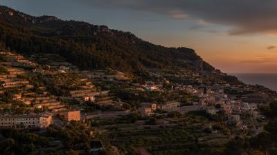 Mallorca Balearic Islands At Sunset 8k Wallpaper