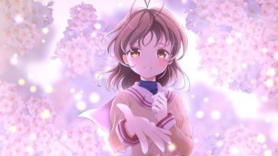 Nagisa Furukawa Clannad 2k Wallpaper Wallpaper